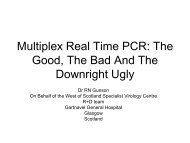 Multiplex real time PCR: pro's and con's - NIBSC