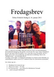 Århus Friskole fredag d. 14. januar 2011