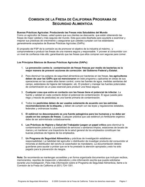 guias para el agricultor