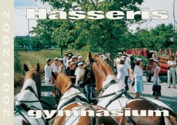 Af skolens dagbog 2001 - 2002 - Hasseris Gymnasium