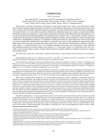 Cyperaceae (PDF)