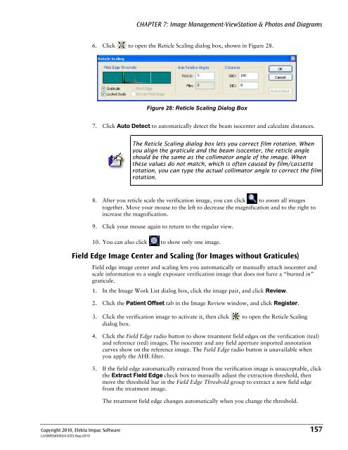 MOSAIQ User's Guide - UCSF Radiation Oncology