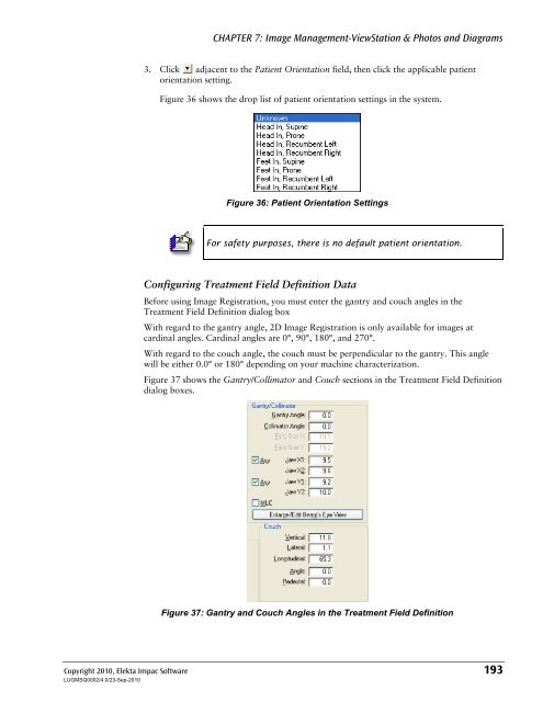 MOSAIQ User's Guide - UCSF Radiation Oncology