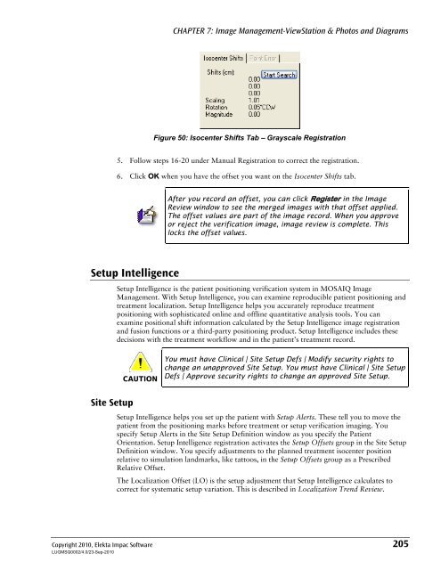 MOSAIQ User's Guide - UCSF Radiation Oncology