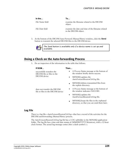 MOSAIQ User's Guide - UCSF Radiation Oncology