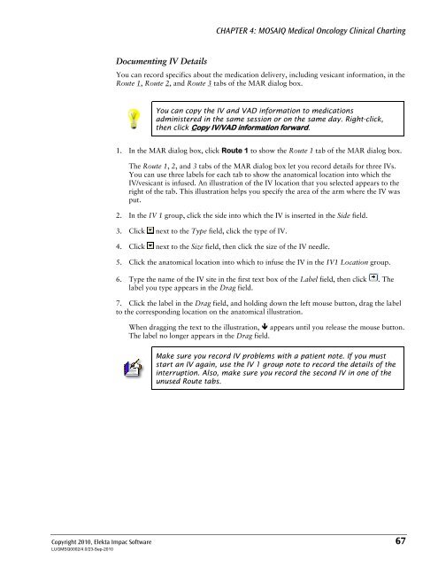 MOSAIQ User's Guide - UCSF Radiation Oncology