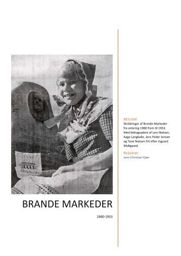 beskrivelser af Brande Markeder - Brande Historie