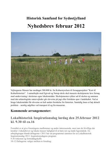 Nyhedsbrev februar 2012 - HSSO.dk