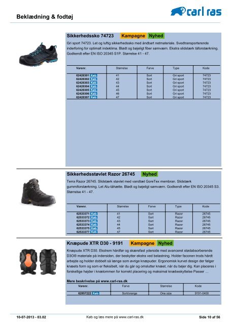 Carl Ras katalog - Carl Ras A/S