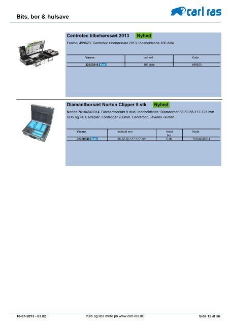 Carl Ras katalog - Carl Ras A/S