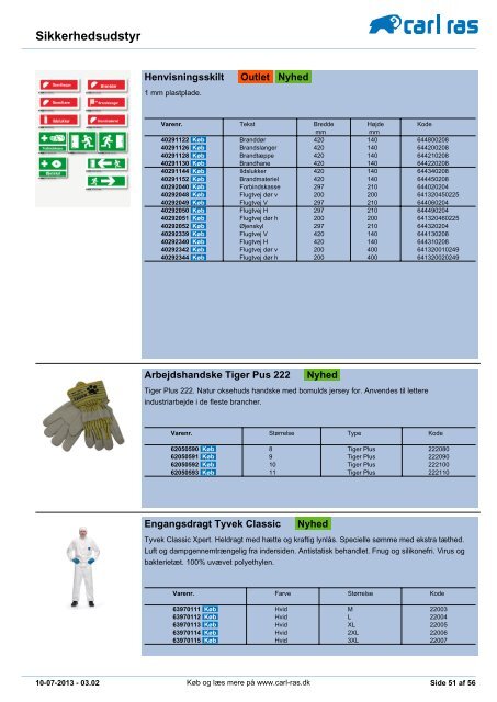 Carl Ras katalog - Carl Ras A/S