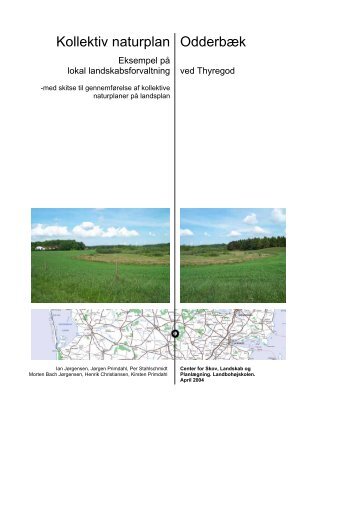 Kollektiv naturplan Odderbæk - Odderbæk Vandløbslaug