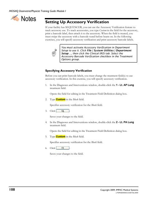 Dosimetrist/Physicist Training Guide - UCSF Radiation Oncology