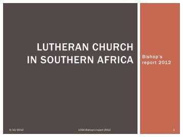 Lutheran Church in Southern Africa