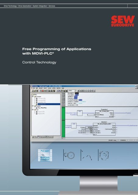 Free Programming of Applications with MOVI-PLC ... - SEW Eurodrive