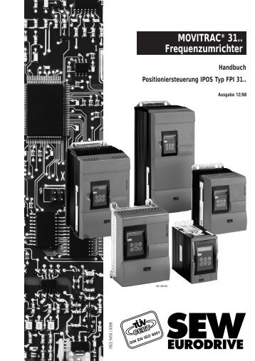 MOVITRAC® 31.. Frequenzumrichter Handbuch ... - SEW Eurodrive