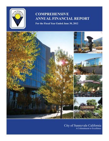COMPREHENSIVE ANNUAL FINANCIAL REPORT - City of ...
