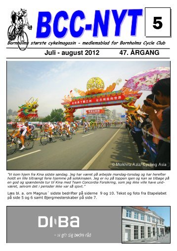 BCC-NYT juli - august 06 2012 - Bornholms Cycle Club