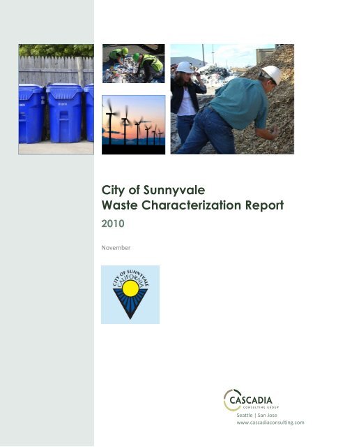 City of Sunnyvale Waste Characterization Report