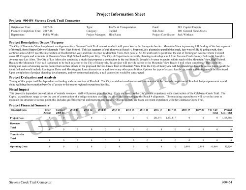 ADOPTED BUDGET RESOURCE ALLOCATION PLAN - City of ...