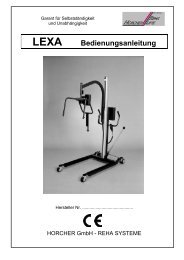 LEXA - Horcher GmbH - Reha Systeme