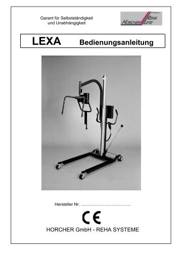 LEXA - Horcher GmbH - Reha Systeme