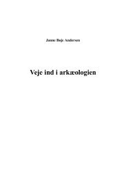 Veje ind i arkæologien