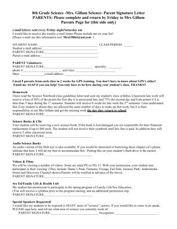 How to write an application letter 8th grader