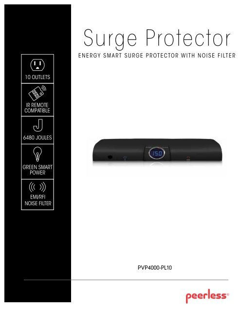 Surge Protector - Peerless-AV