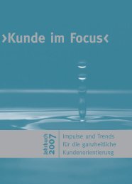 Kunde im Focus< Jahrbuch > - Anne M. Schüller