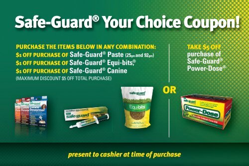Safe-Guard® Your Choice Coupon! - VillageSoup