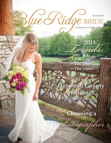 Choosing a HHaywood County Weddings - VillageSoup