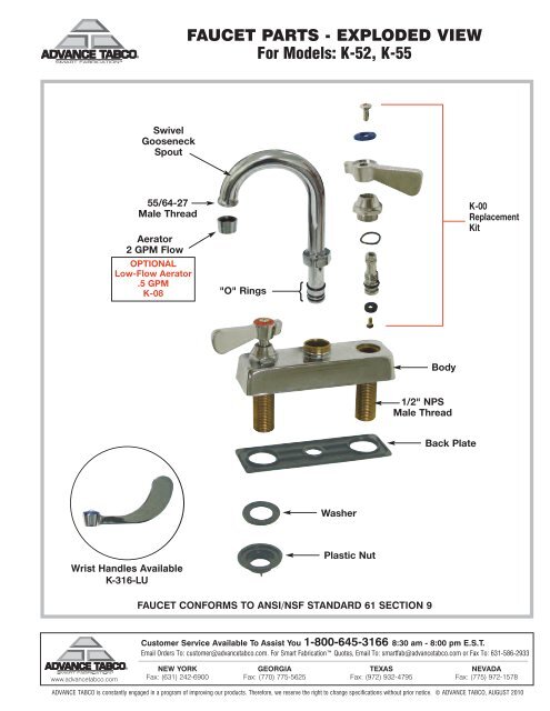 K 52 K 55 Parts Town