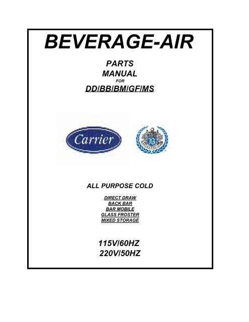 Beverage Air Bm23 Parts Diagram - Atkinsjewelry