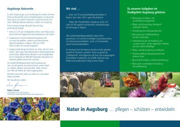 Flyer Landschaftspflegeverband Stadt Augsburg - WassErLeben ...