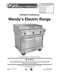 Wendy's Electric Range - Parts Town