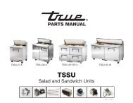 Salad and Sandwich Units - Parts Town