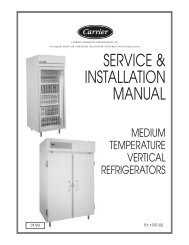 SERVICE & INSTALLATION MANUAL - Parts Town