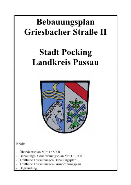 610-3-74 TF Griesbacher Straße II.pdf - Landkreis Passau