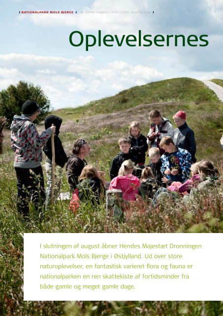 Læs hele raportagen fra Nationalpark Mols Bjerge i - Naturstyrelsen