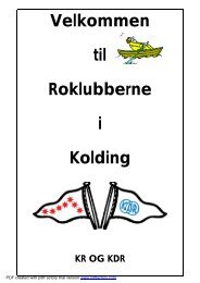 folder - Kolding Roklubberne