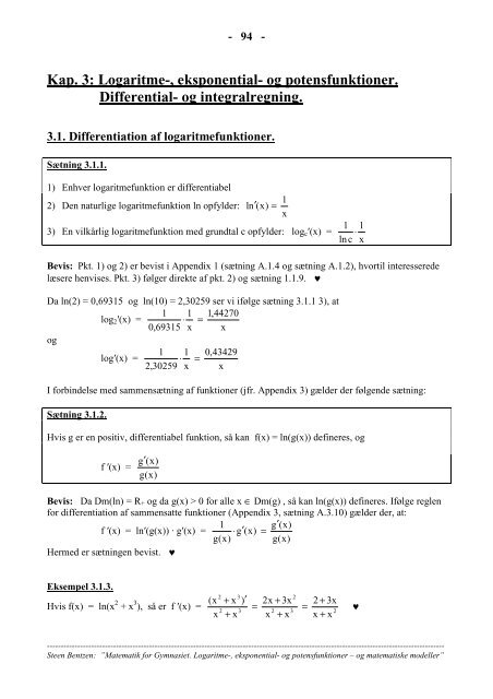 LEPM 3 - Kap. 3-6 - Uvmat