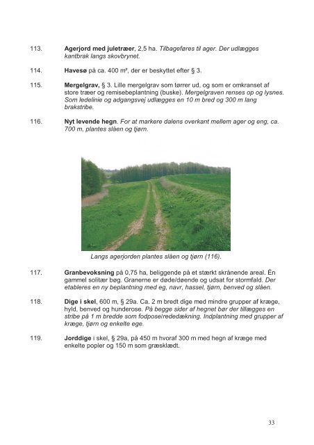 Indholdsfortegnelse - Naturplaner.dk