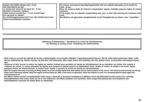 Instruktionsbog CHD LDW 1503 - 1603 - 2004 ... - Henrik A Fog A/S