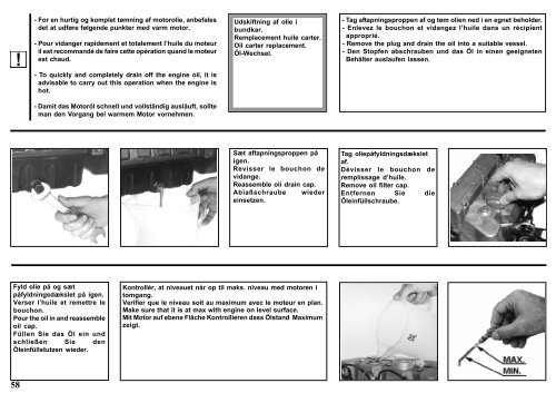 Instruktionsbog CHD LDW 1503 - 1603 - 2004 ... - Henrik A Fog A/S