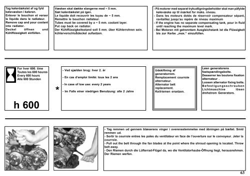 Instruktionsbog CHD LDW 1503 - 1603 - 2004 ... - Henrik A Fog A/S