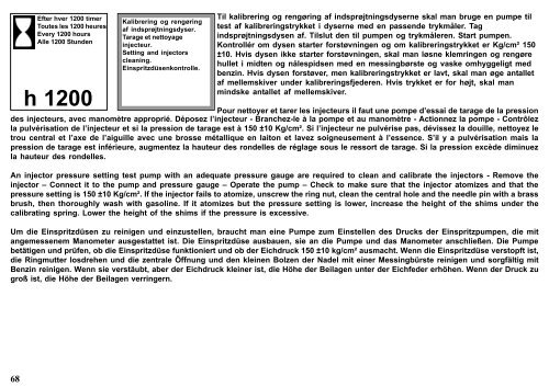 Instruktionsbog CHD LDW 1503 - 1603 - 2004 ... - Henrik A Fog A/S