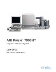 ABI Prism® 7900HT Sequence Detection System ... - OpenWetWare