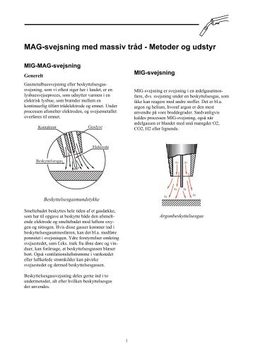 MAG-svejsning - Houmann Materieludlejning A/S