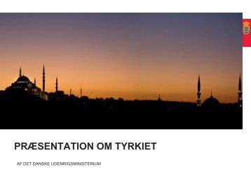 PRÆSENTATION OM TYRKIET - pernor